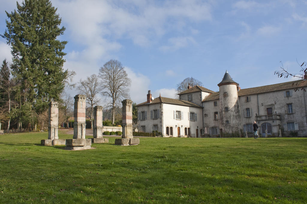 Chateau De Chantelauze Olliergues Eksteriør bilde